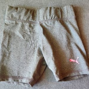 Dark gray Puma girls 4T spanks